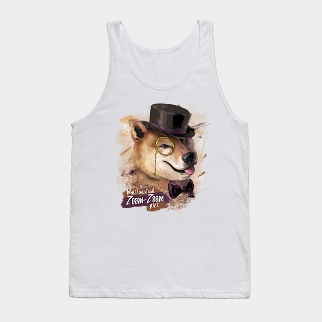 Zoom-Zoom like a Sir Tank Top by Fine_Design